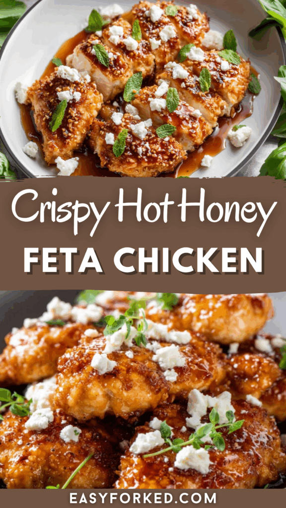 Crispy Hot Honey Feta Chicken 14 1 4