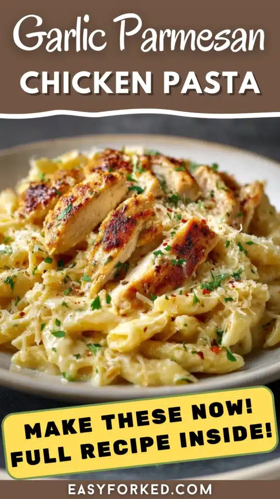 Garlic Parmesan Chicken Pasta: A Comforting Favorite 16 2 61