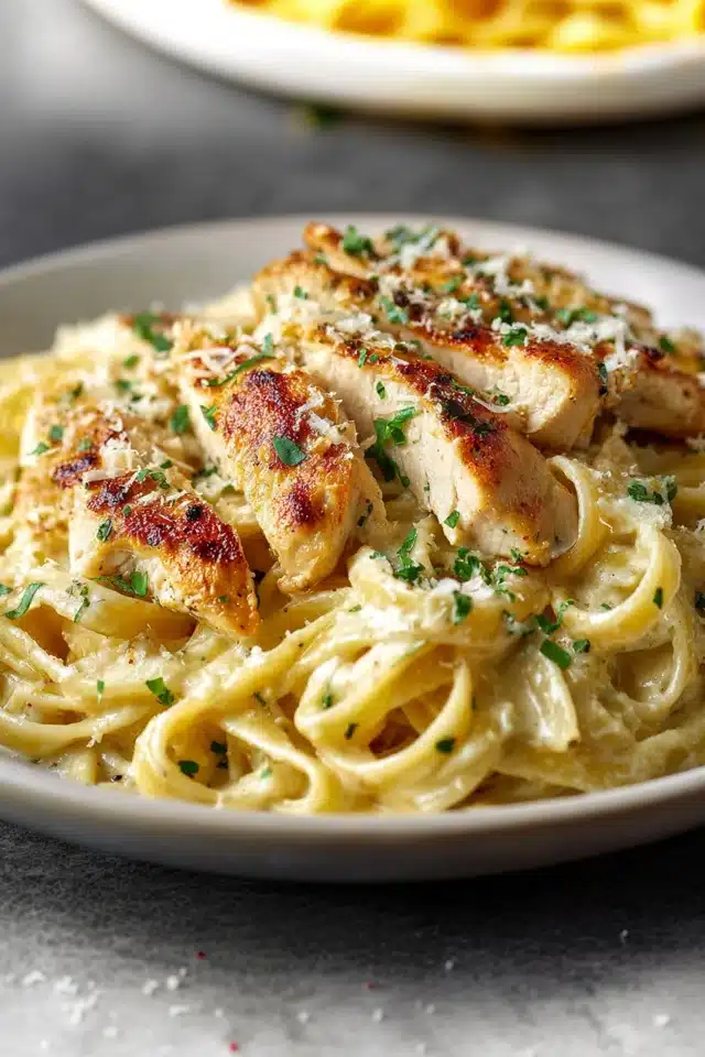 Garlic Parmesan Chicken Pasta: A Comforting Favorite 10 55 33