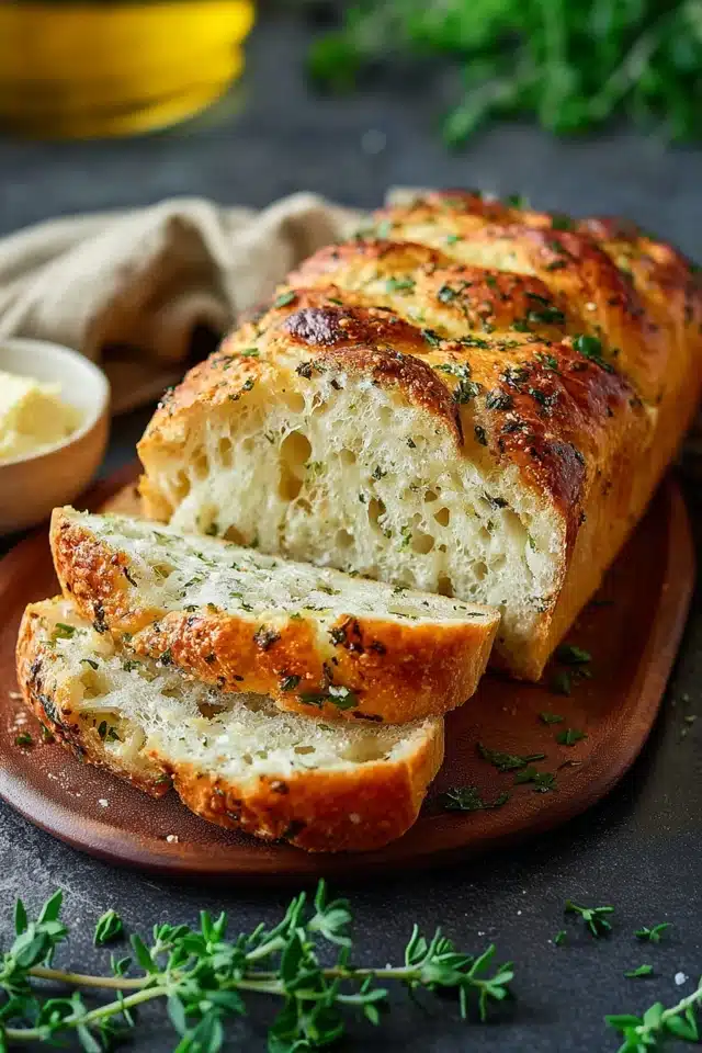 Italian Herbs and Cheese Bread 10 55 38