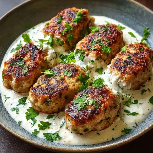 Chicken Kofta with Garlic Yogurt Sauce 11 11 101