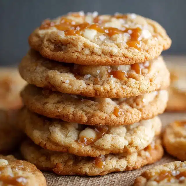 Salted Caramel White Chocolate Cookies 11 11 116