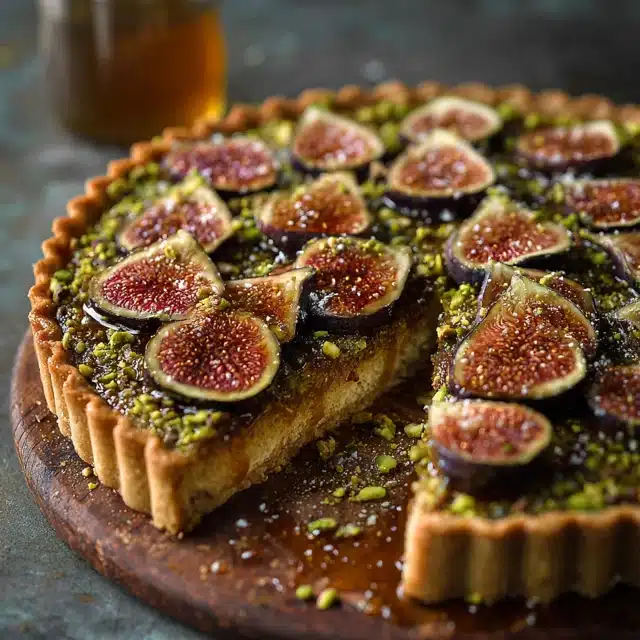 Effortless Fig Honey Pistachio Tart For Midweek Indulgence 11 11 76