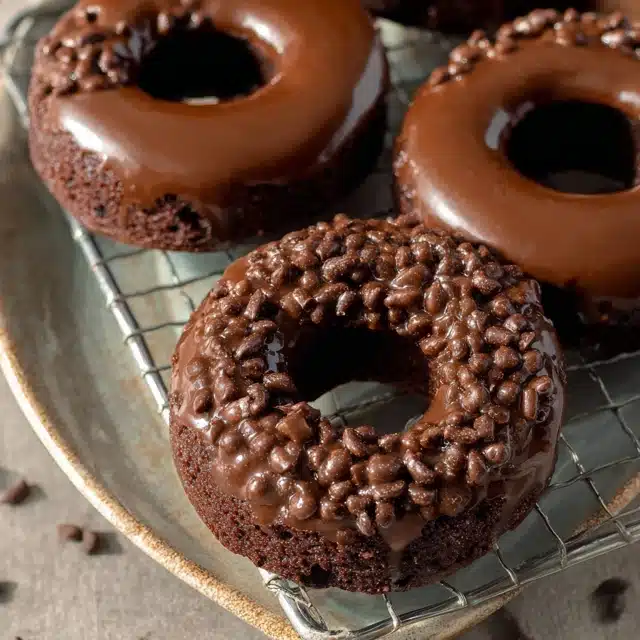 Healthy Chocolate Protein Donuts 11 11 95