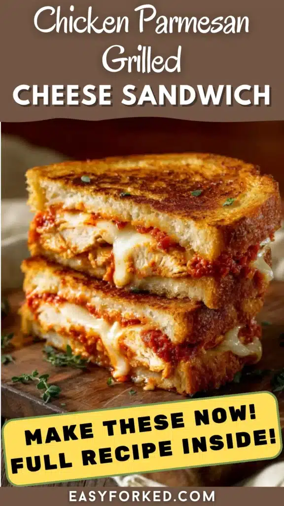 Chicken Parmesan Grilled Cheese Sandwich 16 2 126