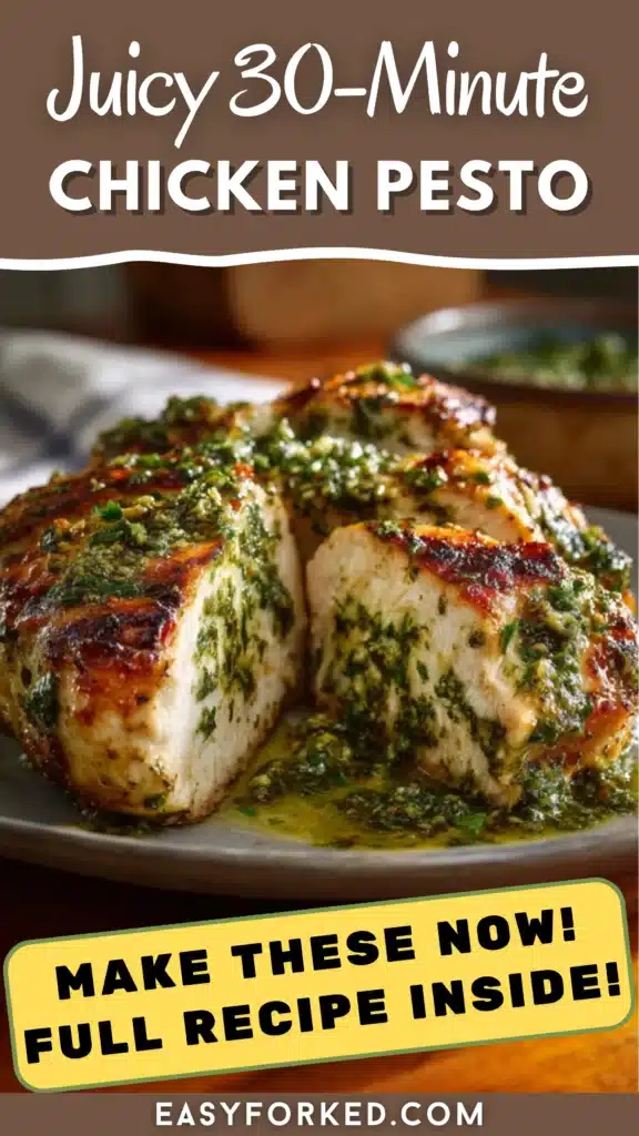 Juicy 30-Minute Chicken Pesto 16 2 80