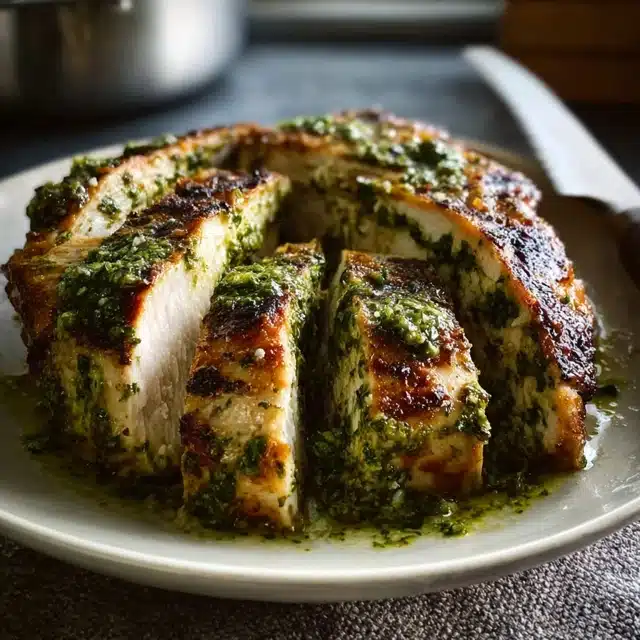 Juicy 30-Minute Chicken Pesto 15 22 85