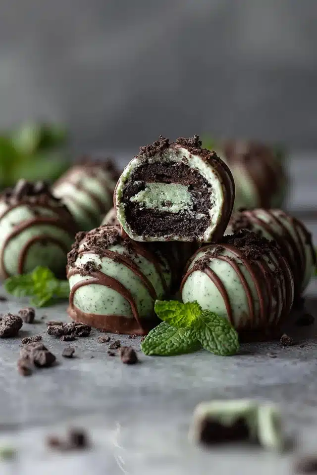 Mint Oreo Truffles That Melt in Your Mouth 17 44 106