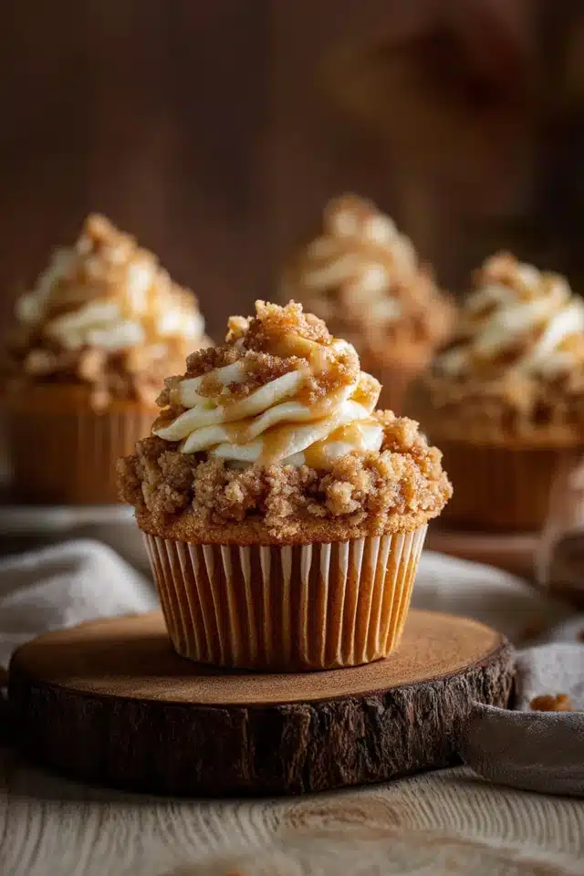 The Ultimate Apple Crisp Cupcakes 10 55 123