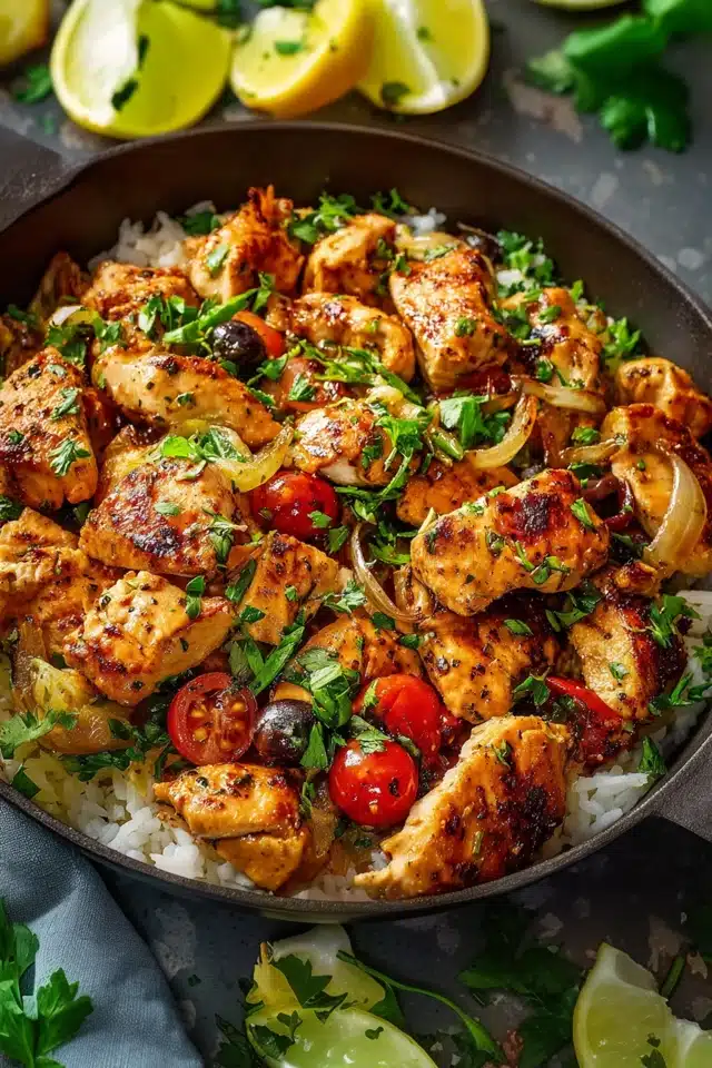 Mediterranean Chicken Skillet: An Amazing Ultimate 10 55 3