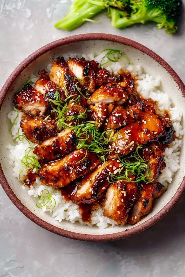Teriyaki Chicken 10 55 87