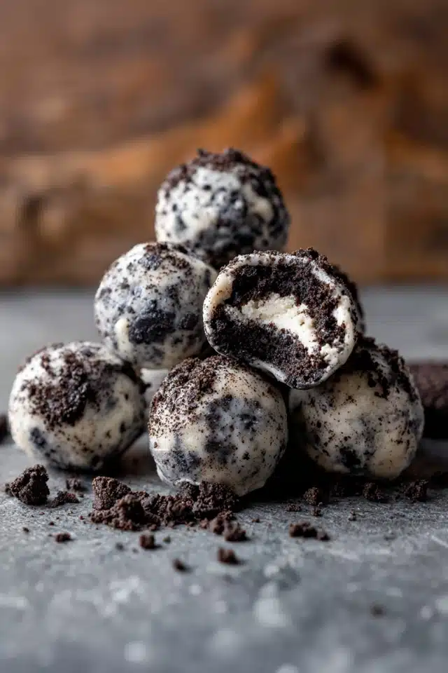 Keto Oreo Balls 10 55 90