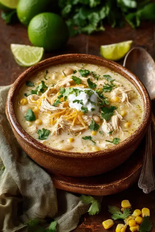 Creamy White Chicken Chili Rich and Flavorful Delight 10 55 99