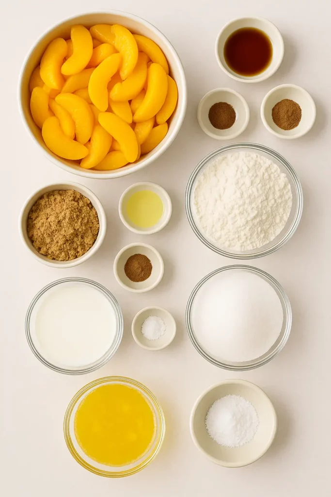 Old School Easy Brown Sugar Peach Cobbler 13 77 56