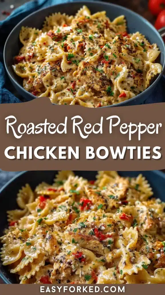 Parmesan Roasted Red Pepper Chicken Bowties 14 1 50