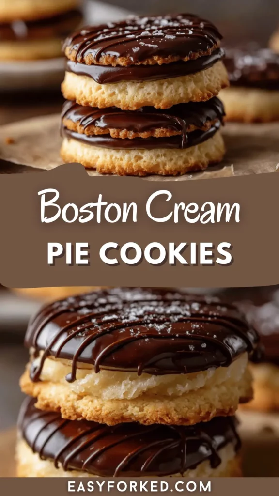 Boston Cream Pie Cookies – Decadent Chocolate Treat 14 1 76