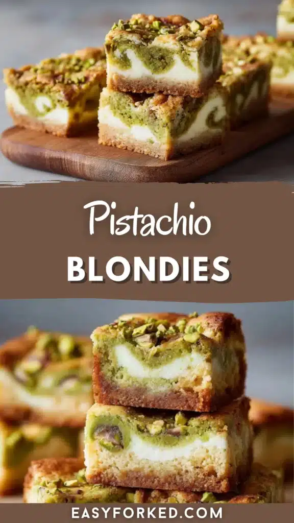 Pistachio Blondies 14 1 8