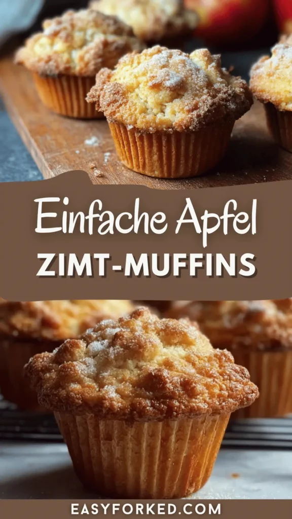 Einfache Apfel-Zimt-Muffins 14 1 83