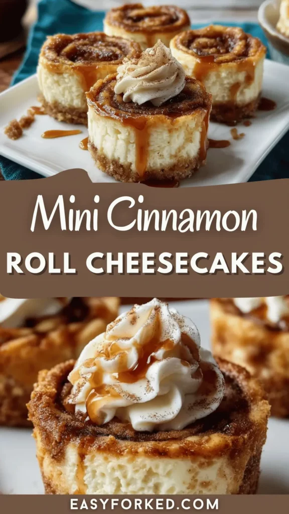 Mini Cinnamon Roll Cheesecakes 14 1 93