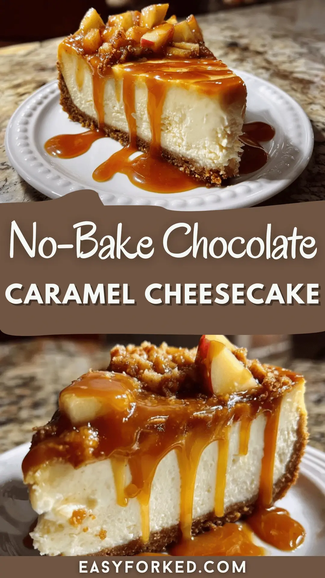 No-Bake Chocolate Caramel Cheesecake Bites 14 1 94