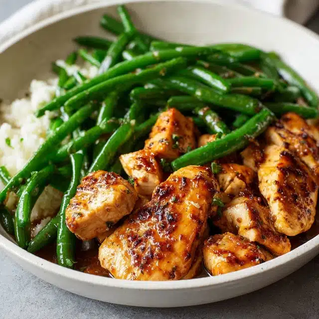 Easy Chicken Breast and Green Beans 11 11 43