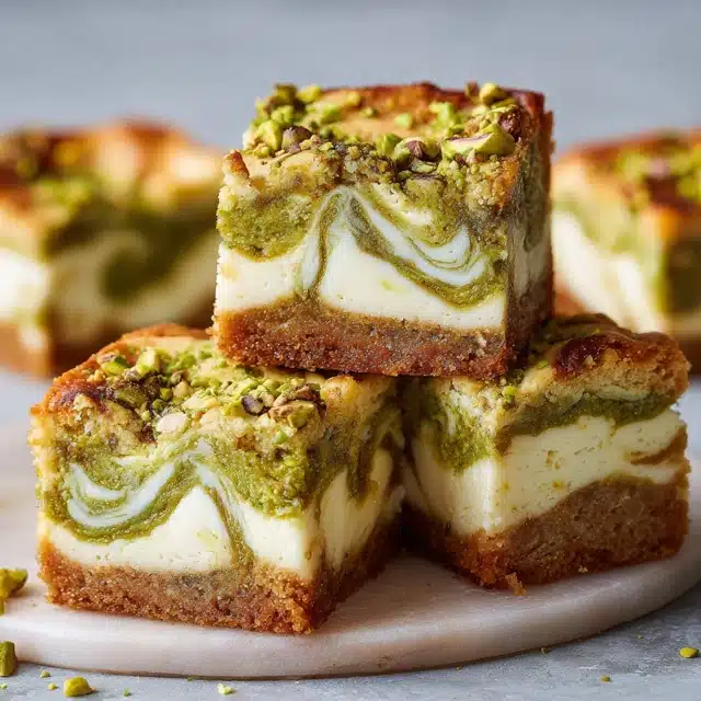 Pistachio Blondies 11 11 8