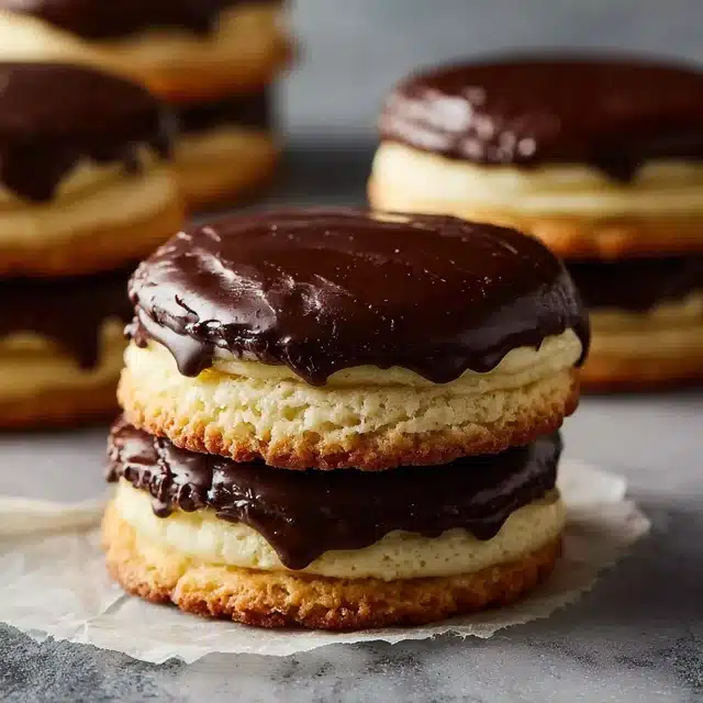 Boston Cream Pie Cookies – Decadent Chocolate Treat 11 11 81