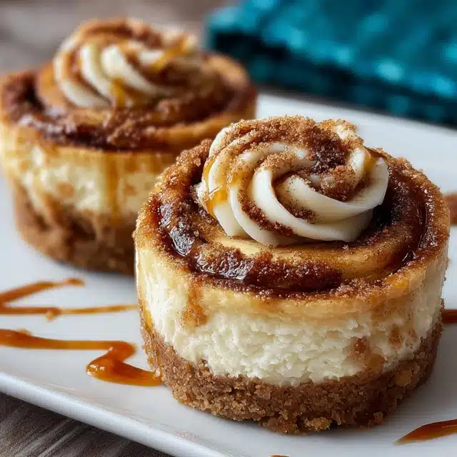 Mini Cinnamon Roll Cheesecakes 11 11 98
