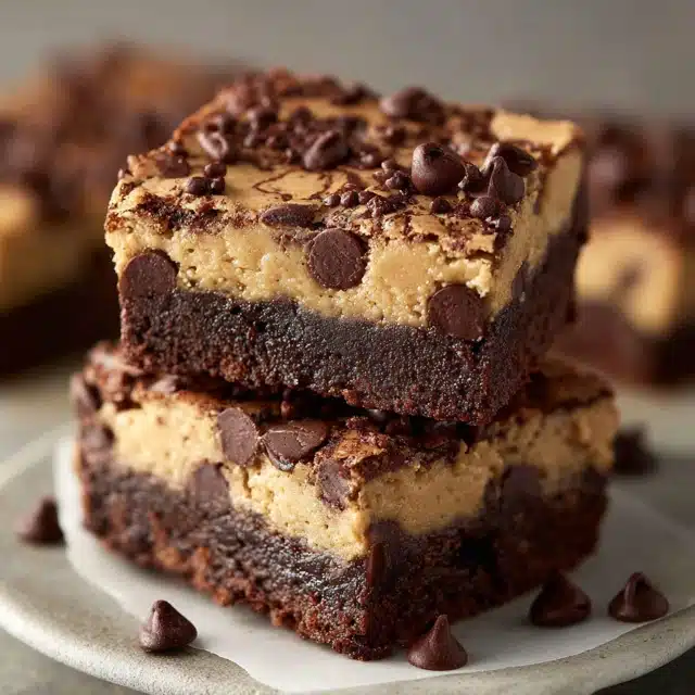 Protein Packed Cookie Dough Brownies 11 11