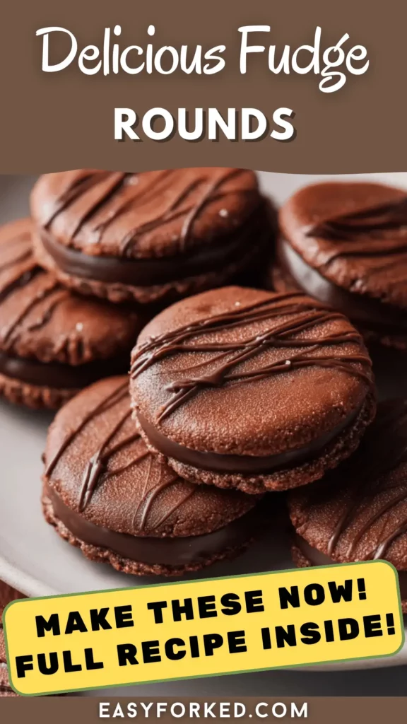 Delicious Fudge Rounds 16 2 78