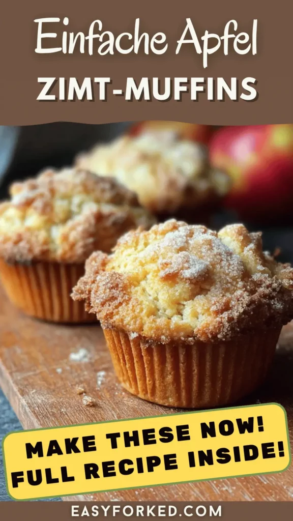 Einfache Apfel-Zimt-Muffins 16 2 83