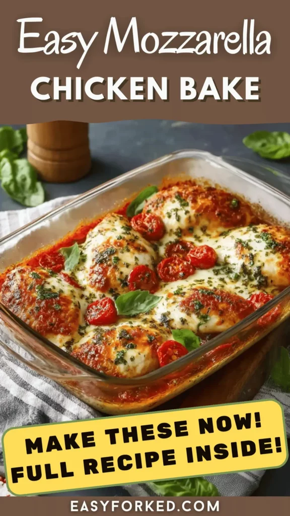 Easy Mozzarella Chicken Bake 16 2 97