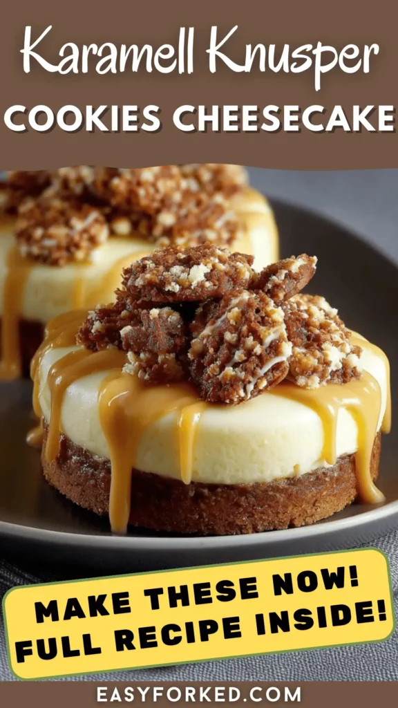 Karamell Knusper Cookies Cheesecake 16 2 98