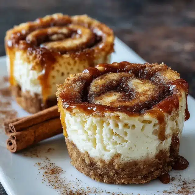 Mini Cinnamon Roll Cheesecakes 15 22 98