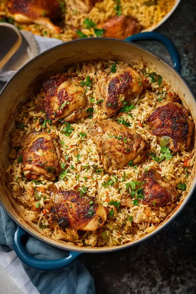 One Pot Chicken and Rice 17 44 62