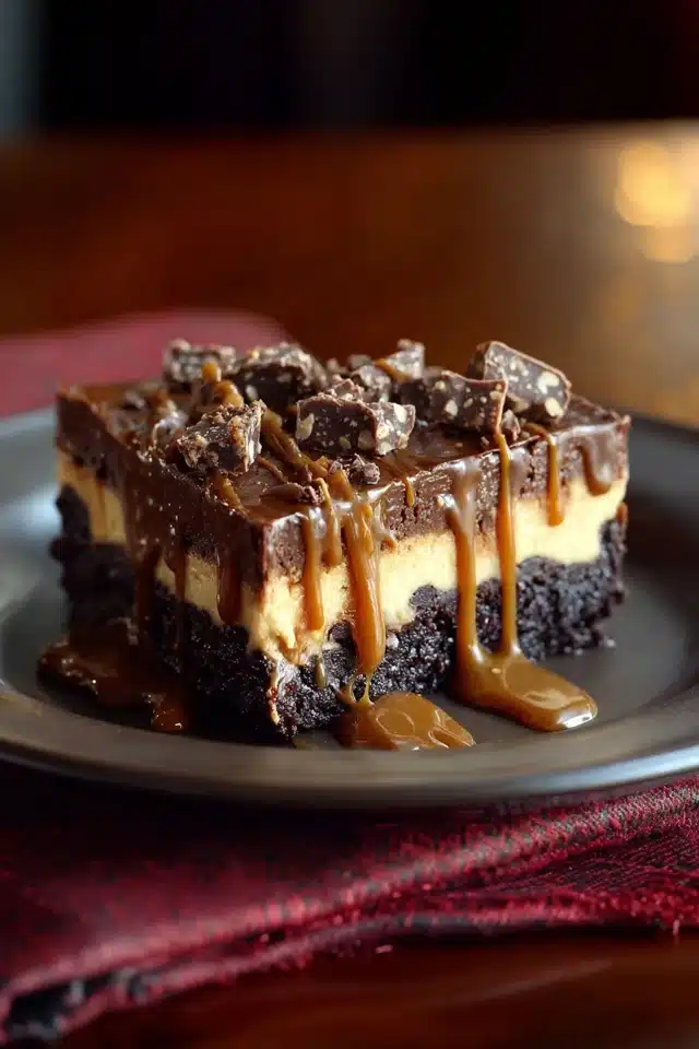 Caramel Brownie Cheesecake 17 44 64