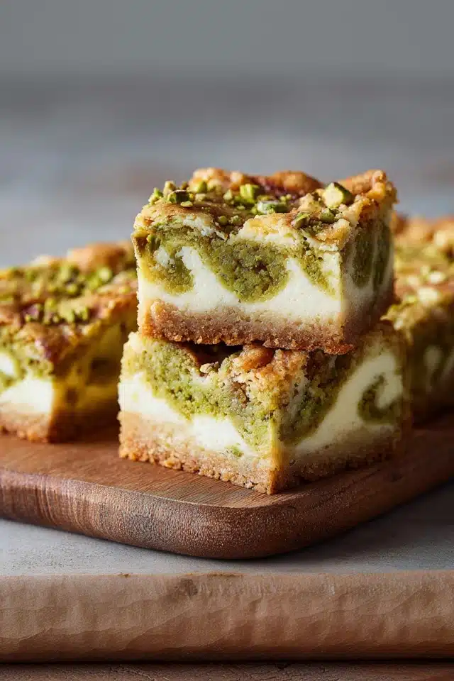 Pistachio Blondies 17 44 8