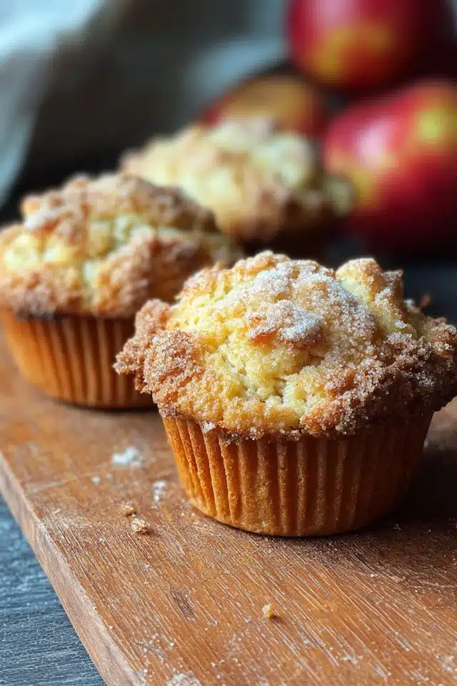 Einfache Apfel-Zimt-Muffins 17 44 88