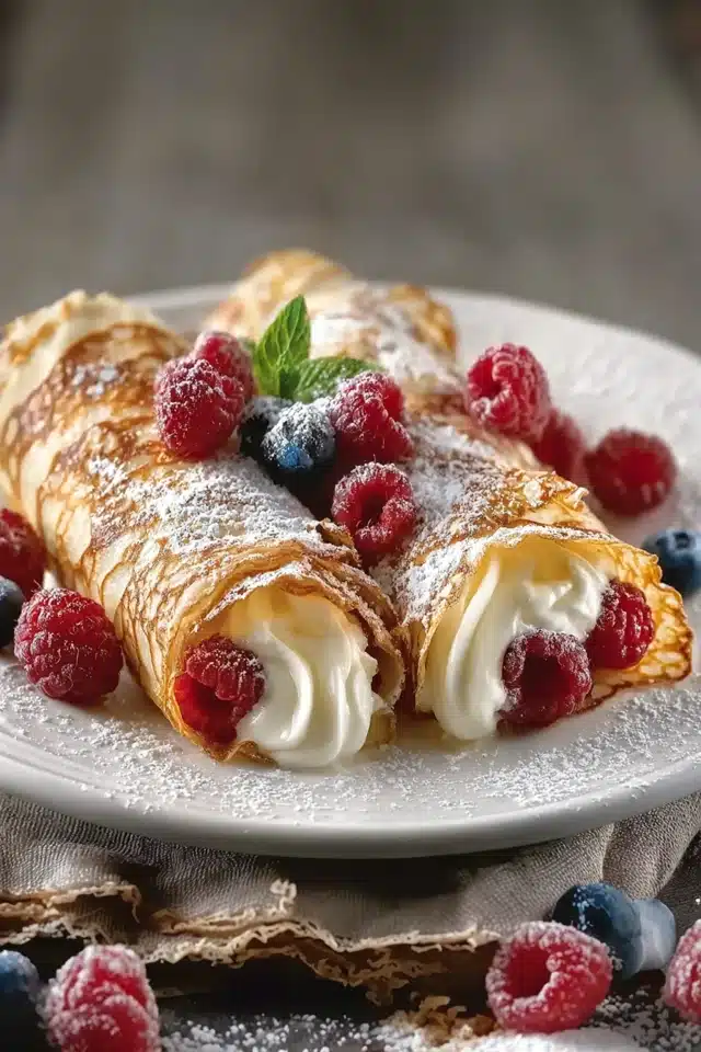Cheesecake Crepe Roll-Ups 17 44 96