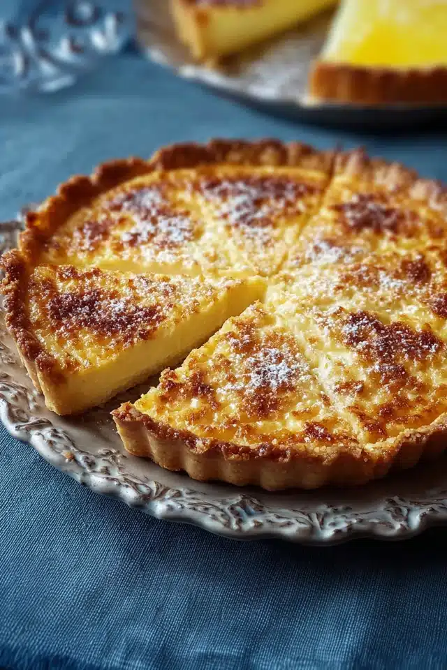 Griechische Pudding Tarte 10 55 100