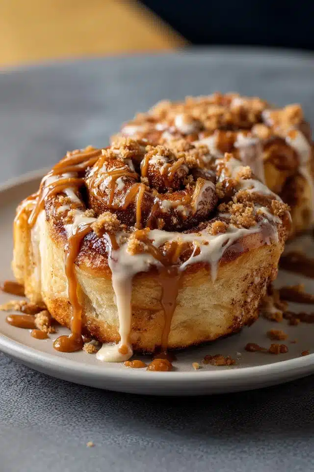 Biscoff Cookie Butter Cinnamon Rolls 10 55 27