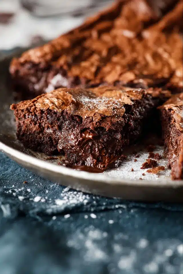 Super Fudgy Nutella Brownie 10 55 6