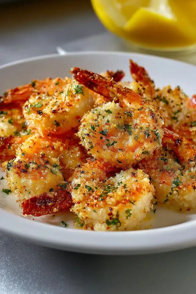 Baked Garlic Parmesan Shrimp 10 55 61
