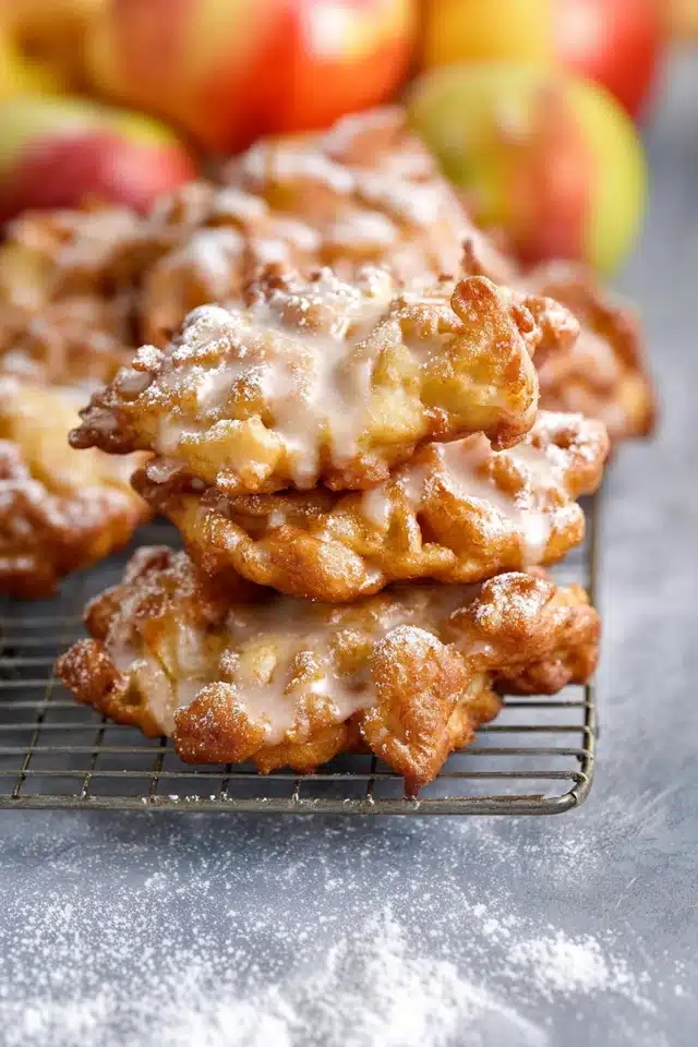 Easy Air Fryer Apple Fritters 10 55 67