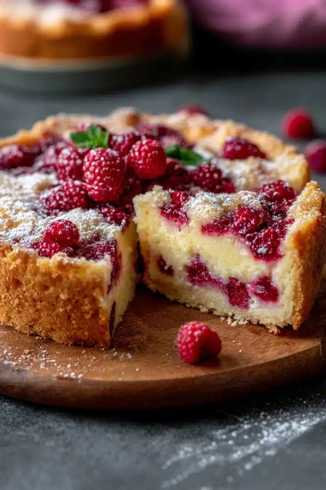 Cremiger Himbeer-Kuchen 10 55 88