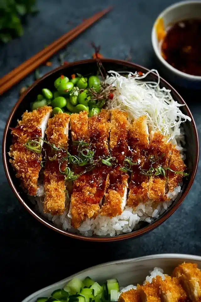 Crispy Japanese Katsu Bowls 10 55 95