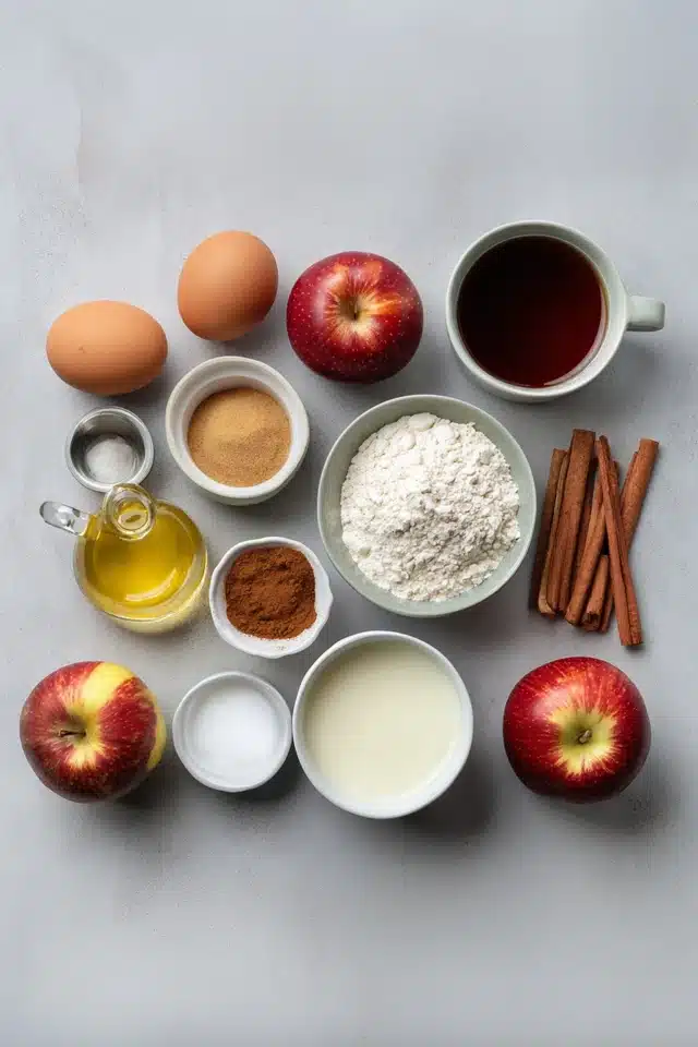 Einfache Apfel-Zimt-Muffins 13 66 1