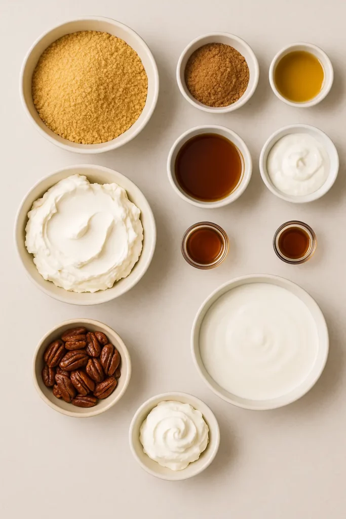 Creamy No-Bake Maple Bourbon Cheesecake 13 77 1