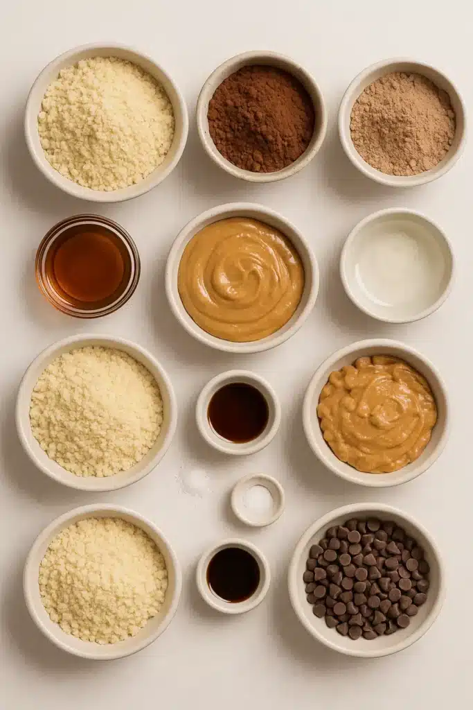 Protein Packed Cookie Dough Brownies 13 77