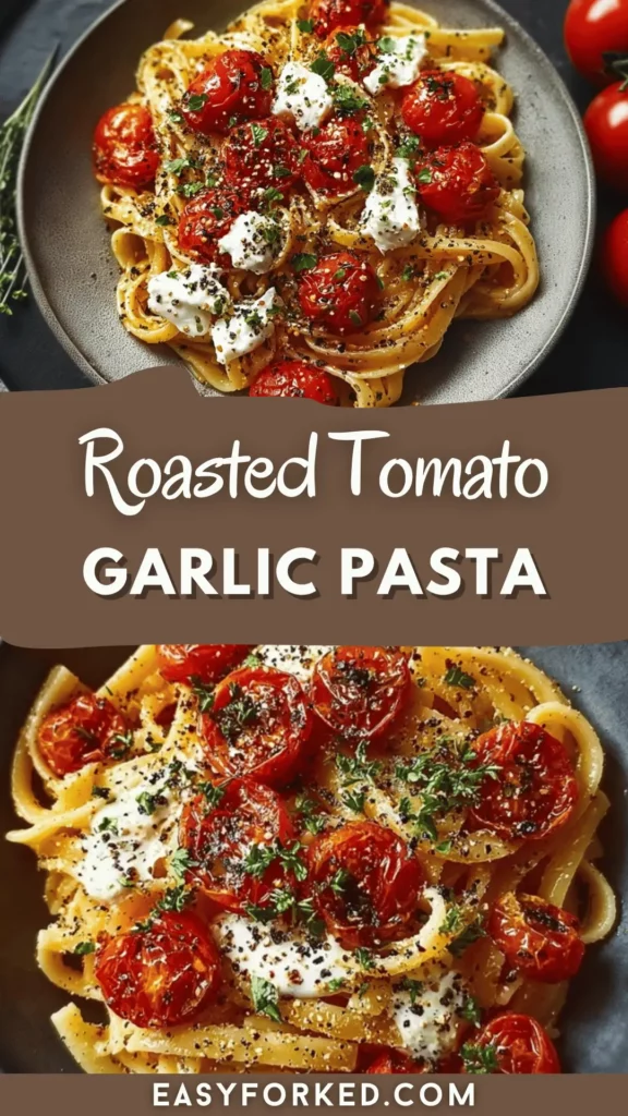 Roasted Tomato Garlic Pasta 14 1 11
